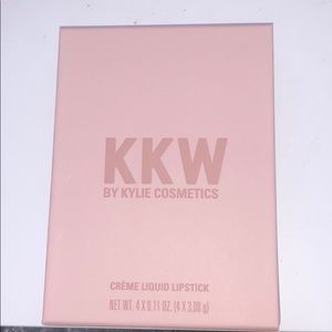 KKW creme liquid lipstick set